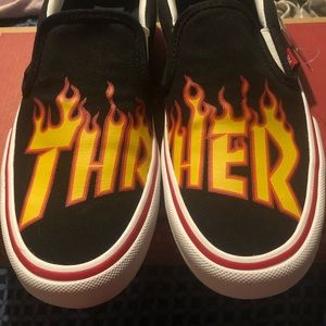Thrasher x Van collaboration